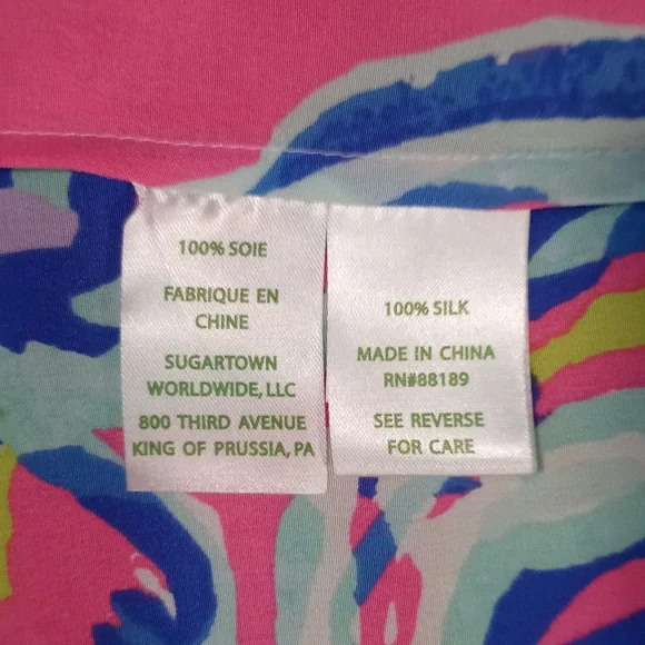 🦄VERY HTF Lilly Pulitzer🦄 - Kimi Silk Dress - Picture 11 of 15